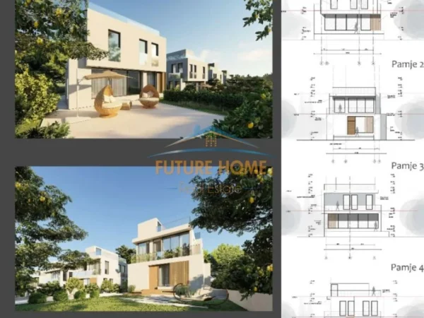 Tirane, shitet Vile 2 Katshe , 270 m² (Lemons Residence, Liqeni i Thate)