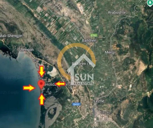 Shengjin, shitet apartament 2+1+Ballkon , 139 m² (SHENGJIN)