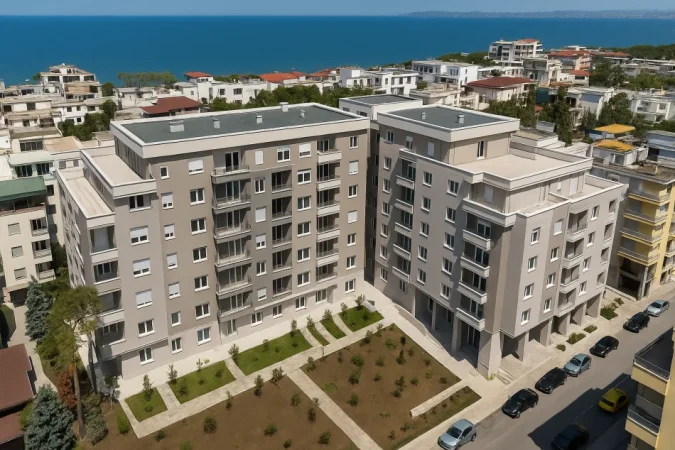 Durres, shitet apartament 2+1+Ballkon , (Golem Durres)