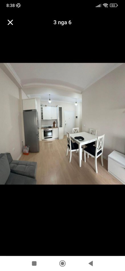 Tirane, jepet me qera apartament 1+1+Aneks+Ballkon Kati 3, 58 m² 550 € (Kompkeksi Kontakt)