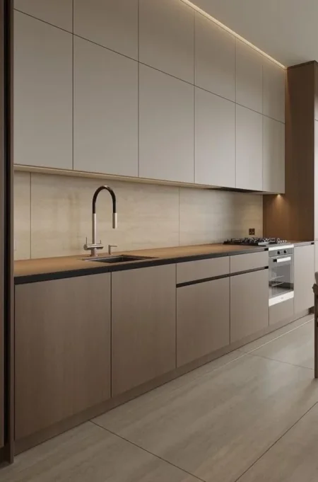 Tirane, jepet me qera apartament 1+1+Ballkon Kati 3, 70 m² 550 € (Laprake, Kompleksi Aura)