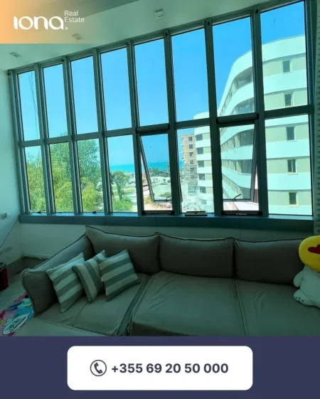 Golem, shitet apartament+verande | Penthouse Kati 4, 260 m² 360.000 € (50m Distanc nga Deti)