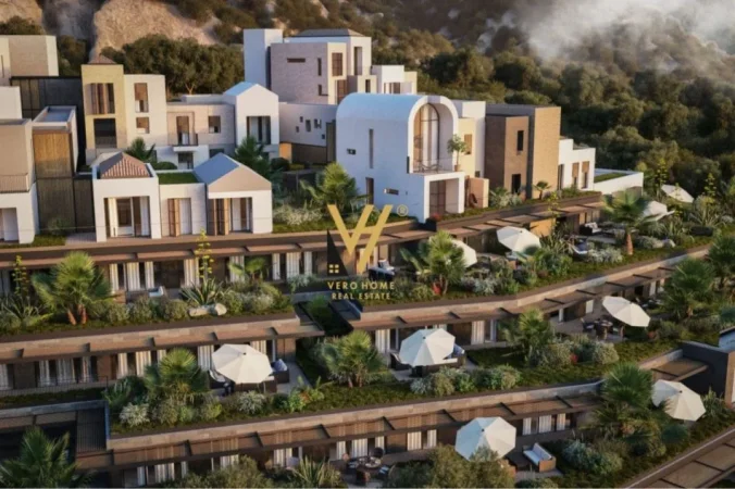 Dhermi , shitet Vile 2 Katshe Kati 0, 610 m² 1.000.000 € (GREEN COAST)