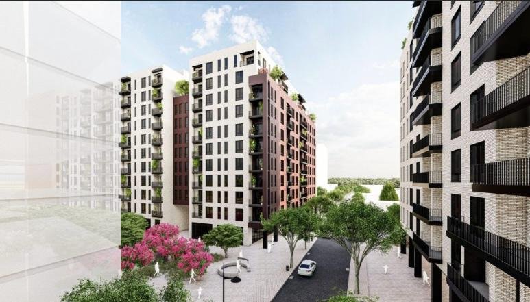 Tirane, jepet me qera apartament 1+1 Kati 3, 70 m² 550 € (Rruga Dritan Hoxha, Kompleksi Aura)