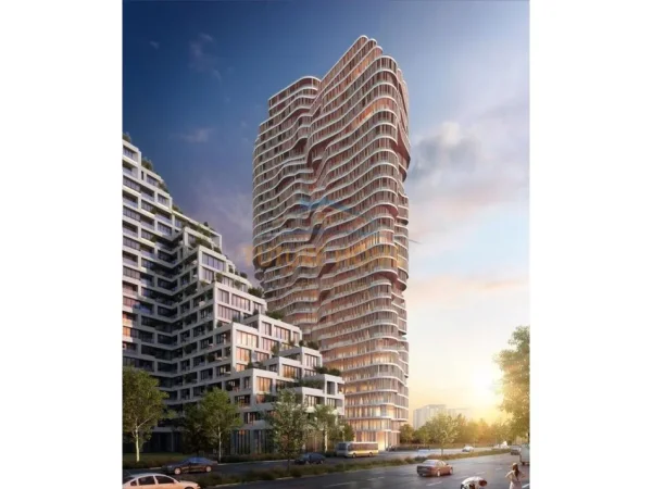Tirane, shes apartament 2+1 Kati 8, 133 m² (Top Seven Tower)