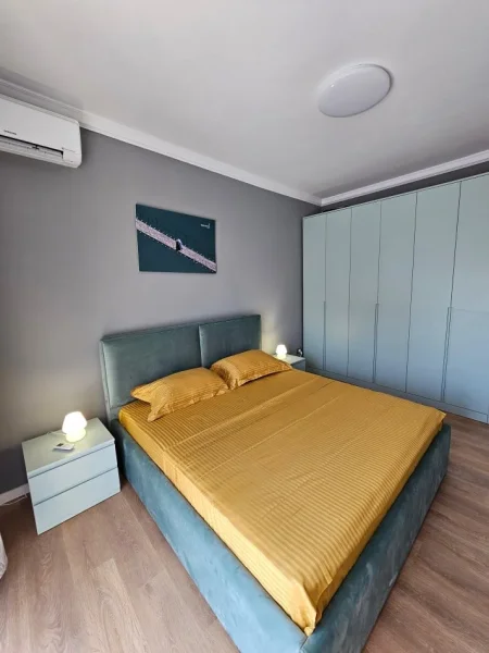 Jepet me qera Tirane apartament 1+1+Ballkon, 60 m2 575€ (Riza Jasa 123/1)