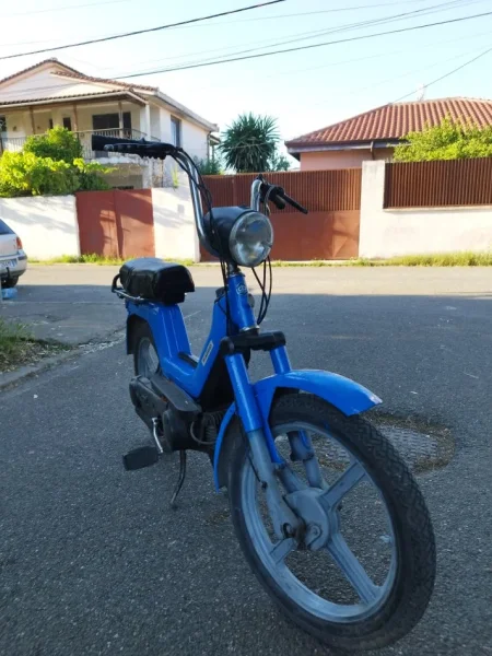 Tirane, shitet Motociklete me pedale Piaggio SI , blu 300 €