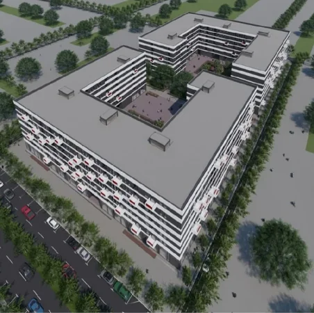 Tirane, shitet apartament 1+1+Ballkon Kati 3, 65 m² 45.150 € (Kamez)