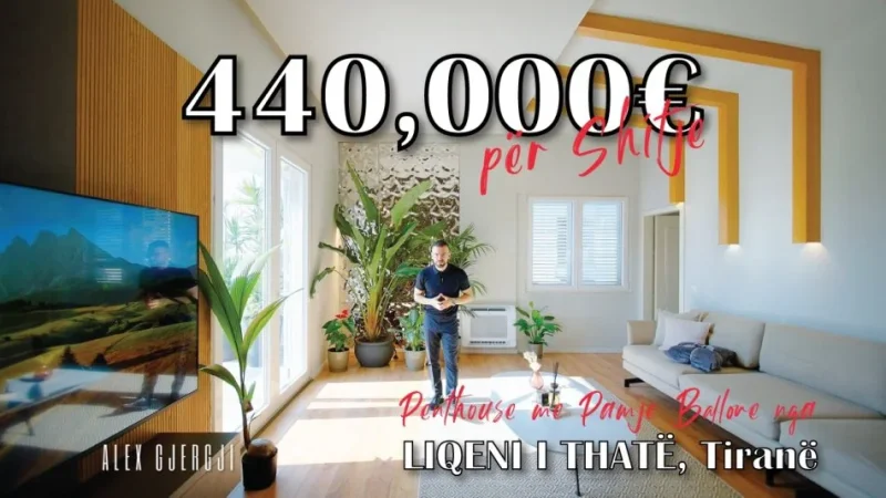Shitet:✨️ Penthouse (Perfekt) ( Pamje Ballore - 📍Liqeni i Thatë)  (3+1kuzhinë Veç / 4+1 ) - 100% I Investuar me Cilëai Premium , Dhe Çmim Okazion për Tregun!