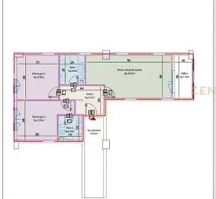Tirane, shes apartament 2+1 , 111 m² 244.288 € (Rruga e Kavajes)