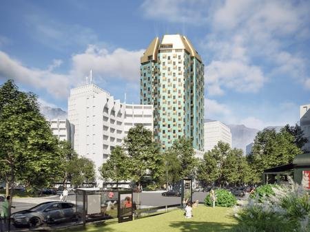 Tirane, shitet apartament 2+1+Ballkon Kati 7, 104 m² 352.240 € (Pazari i Ri, Qender)