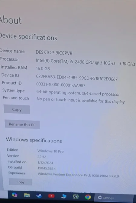 Tirane, shes Kompjuter pa Monitor PC HP