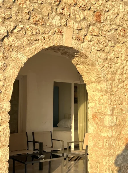 Dhermi - Palase, shitet apartament+verande | Penthouse 1+1+Ballkon Kati 1, 71 m² 220.000 € (Dryamedes inn)