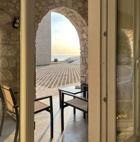 Dhermi - Palase, shitet apartament+verande | Penthouse 1+1+Ballkon Kati 1, 71 m² 220.000 € (Dryamedes inn)