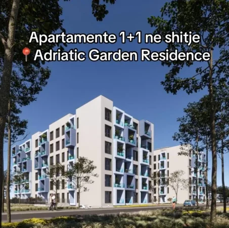 Shqiperi, shitet apartament 1+1 Kati 2, 61 m² (Golem)