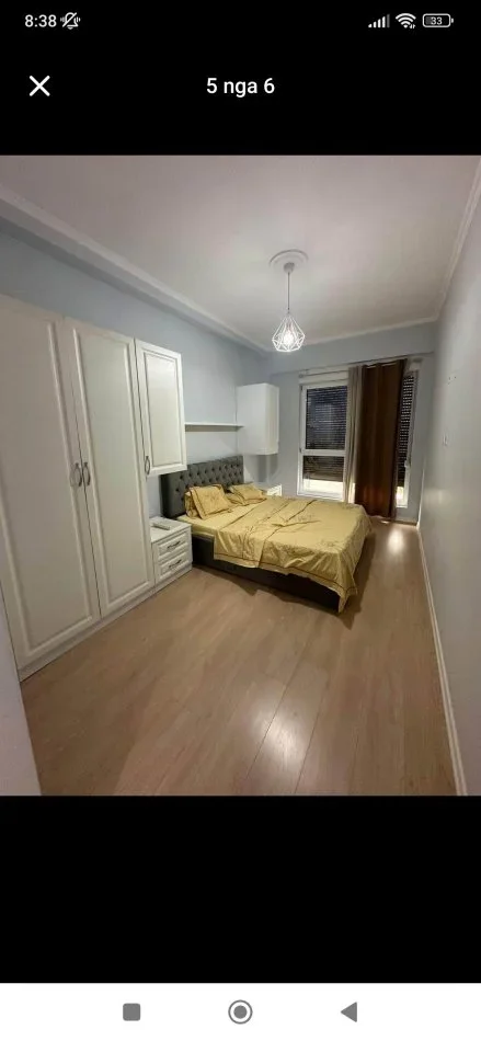 Tirane, jepet me qera apartament 1+1+Aneks+Ballkon Kati 8, 65 m² 550 € (Kompleksi Kontakt pran 21 dhjetorit)
