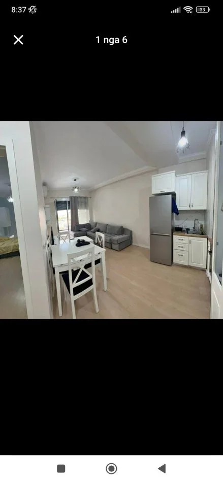 Tirane, jepet me qera apartament 1+1+Aneks+Ballkon Kati 8, 65 m² 550 € (Kompleksi Kontakt pran 21 dhjetorit)