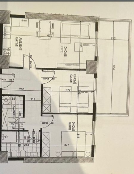 ✨️Shitet apartament 1+1✨️ FUSHA E AVIACIONIT✨️  108.500 €