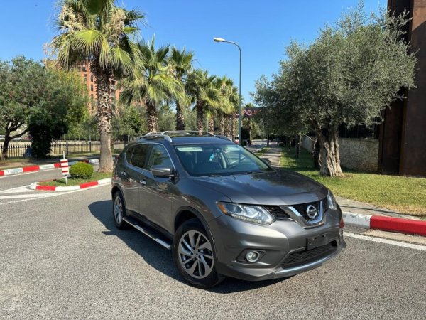 Tirane, shes SUV | Xhip NISSAN ROGUE 2.5 Benzin+Gaz, gri e erret automatik Klima