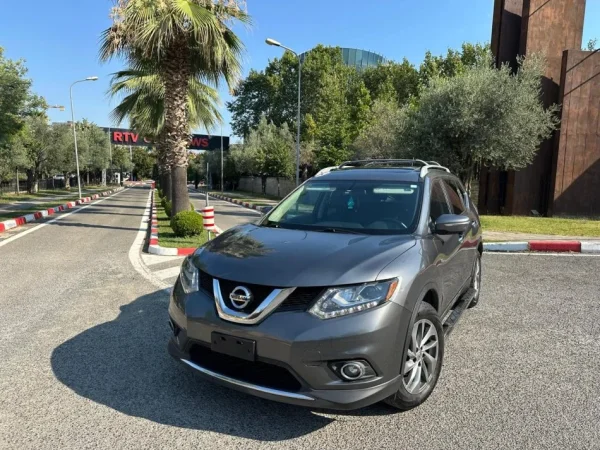 Tirane, shes SUV | Xhip NISSAN ROGUE 2.5 Benzin+Gaz, gri e erret automatik Klima
