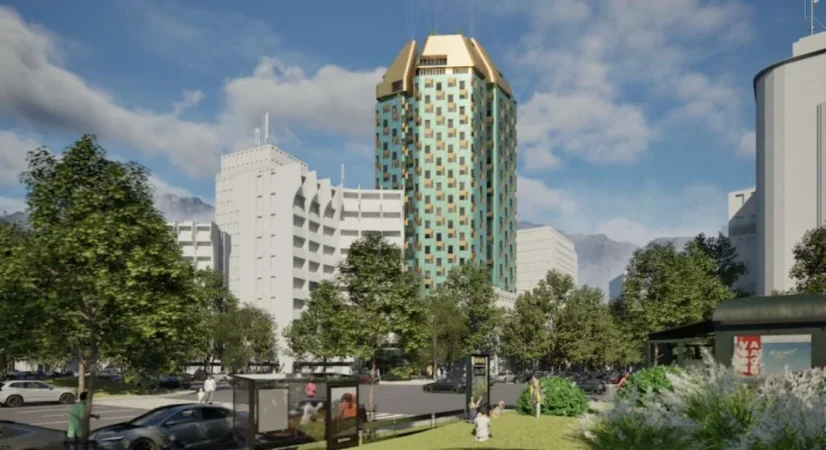 Tirane, shes apartament 2+1+Ballkon Kati 17, 106 m² 422.400 € (rruga qemal stafa)