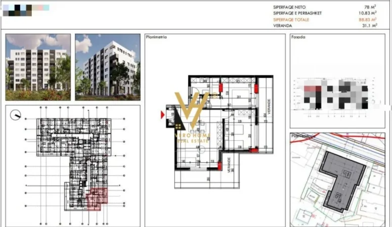 Tirane, shitet apartament 2+1+Ballkon Kati 1, 120 m² 105.000 € (PASKUQAN)