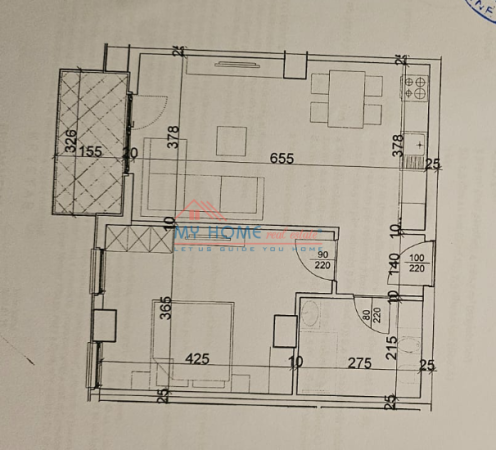 Tirane, shitet apartament 1+1+Ballkon Kati 1, 71 m² 126.000 € (Dritan Hoxha)