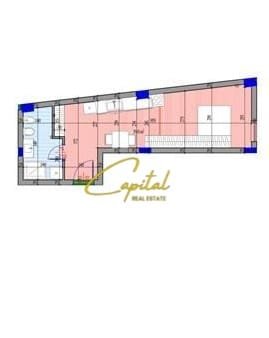 Tirane, shitet apartament 1+1 Kati 3, 47 m² 68.000 € (ALI DEMI)