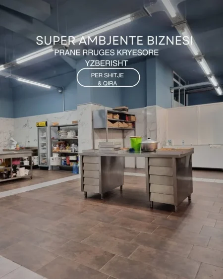 Tirane, shitet ambjent biznesi Kati 0, 260 m² 