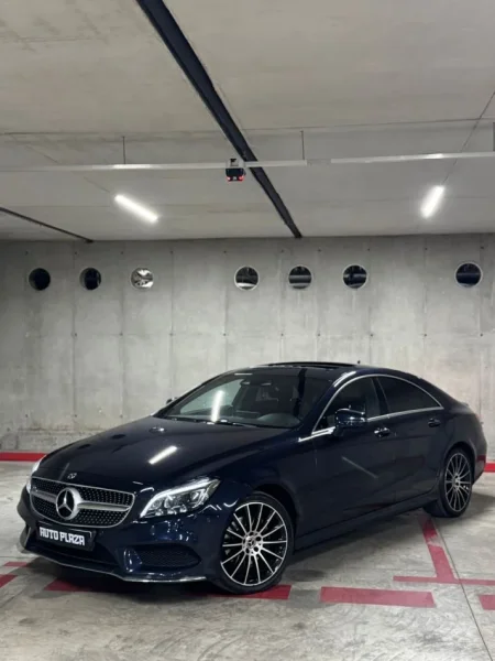 Tirane, shes makine Mercedes CLS Amg 4 matic Nafte, blu e errët automatik 150 km 20.500 €