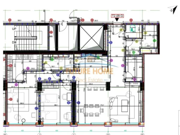 Tirane, shitet apartament 2+1 , 205 m² (Rruga e Elbasanit, DownTown 1)