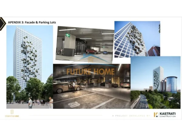 Tirane, shitet apartament 2+1 Kati 19, 211 m² (Rruga e Elbasanit, DownTown 1)