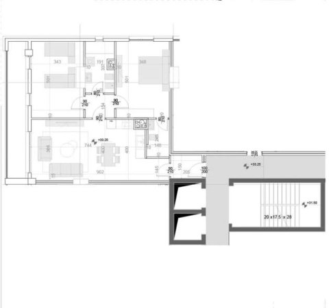 Tirane, shitet apartament 2+1 Kati 9, 128 m² 230.220 Euro (Rruga e Kavajes)