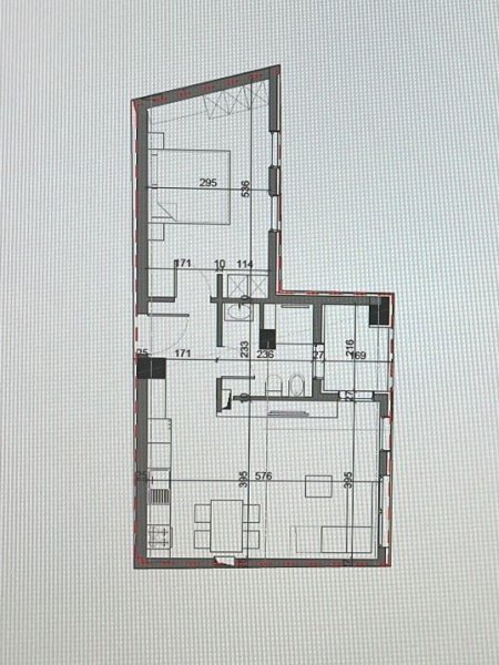 Tirane, shitet apartament 1+1+BLK Kati 7, 70 m² 105.600 Euro (Bulevardi i Ri)