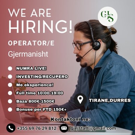 Tirane, njoftim Kerkohen Operatore