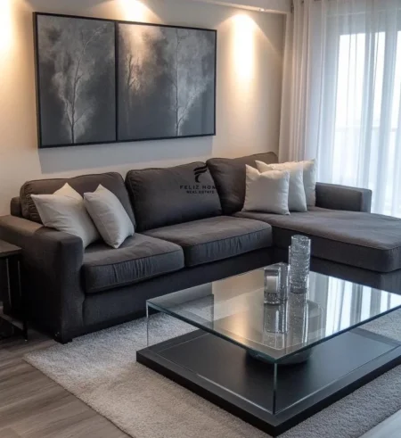 Tirane, jepet me qera apartament 1+1+Ballkon Kati 5, 75 m² 600 € (JORDAN MISJA)