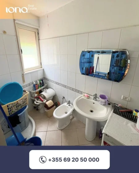 Golem, shitet apartament 2+1 Kati 1, 80 m² (200m Distanc nga Deti)
