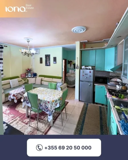 Golem, shitet apartament 2+1 Kati 1, 80 m² (200m Distanc nga Deti)