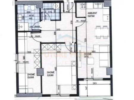 Tirane, shitet apartament 2+1 Kati 6, 102 m² 14.347.200 € 