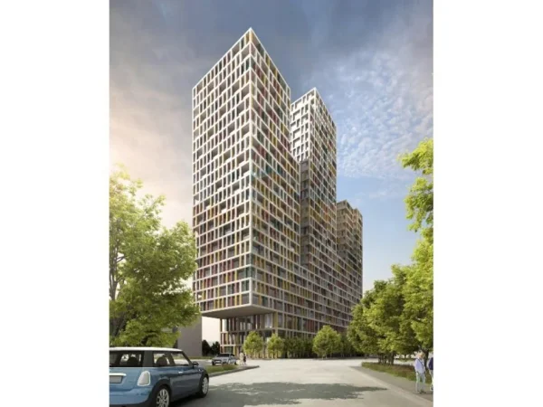 Tirane, shitet apartament 1+1+Ballkon Kati 13, 80 m² 180.550 € 