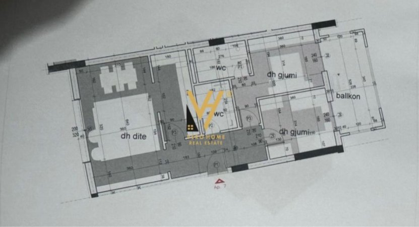 Tirane, shitet apartament 2+1+Ballkon Kati 4, 116 m² 245.500 € (KOPSHTI ZOOLOGJIK)