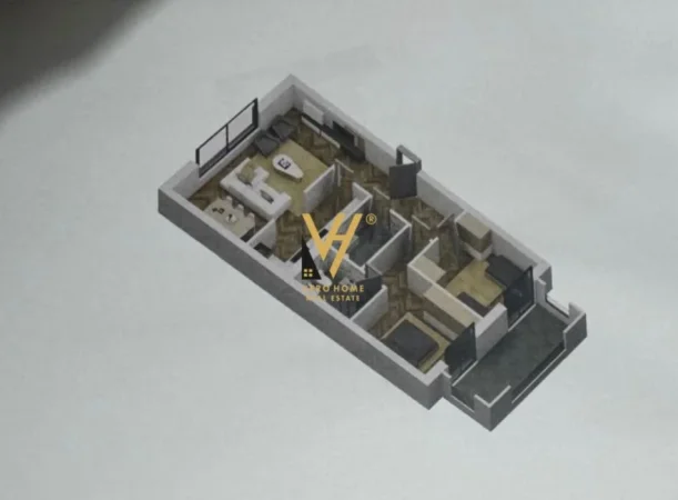 Tirane, shitet apartament 2+1+Ballkon Kati 4, 116 m² 245.500 € (KOPSHTI ZOOLOGJIK)