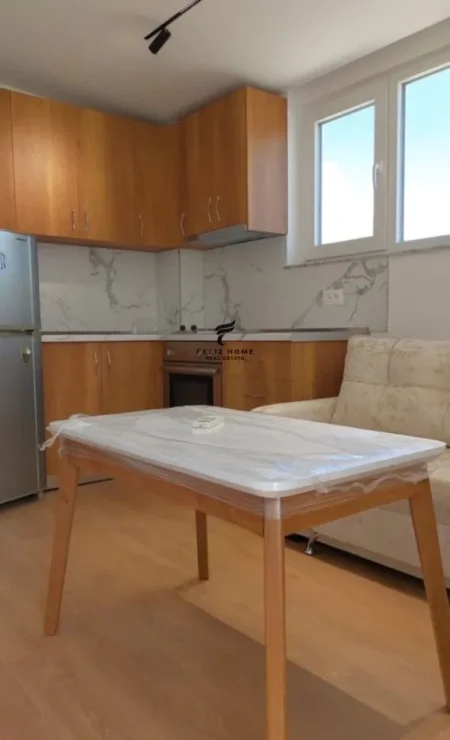 Tirane, jepet me qera apartament 1+1 Kati 9, 60 m² 600 € (STACIONI TRENIT)