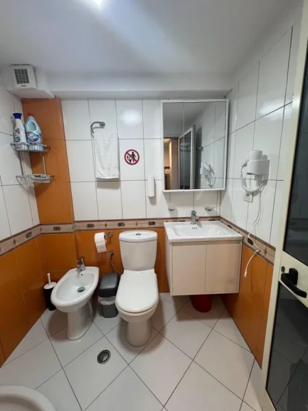 Tirane, jepet me qera apartament 1+1+Ballkon Kati 1, 60 m² 600 € (komuna e parisit)