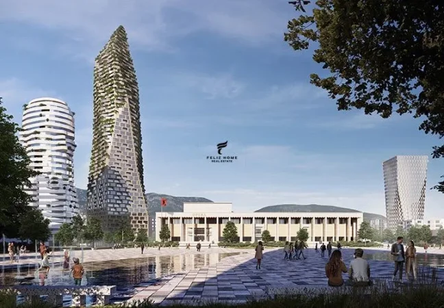 Tirane, shitet apartament 1+1+Ballkon Kati 15, 150 m² 780.000 € (SHESHI SKENDEBEJ)