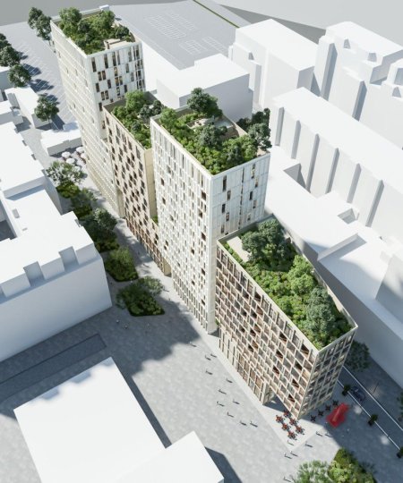Tirane, shitet apartament 2+1 Kati 13, 93 m² 204.600 € (Zogu i Zi)