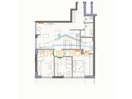 Tirane, shitet apartament 3+1 Kati 0, 127 m² 44.800.000 € 