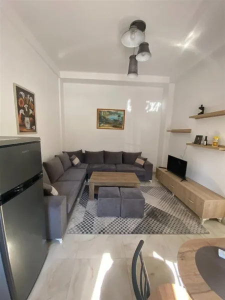 Tirane, jepet me qera apartament 1+1 Kati 1, 45 m² 500 € (RRUGA E ELBASANIT, PRANE AMBASADES AMERIKANE)