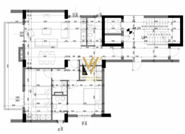 Tirane, shitet apartament 2+1+Ballkon Kati 1, 145 m² 366.000 € (MJULL BATHORE)