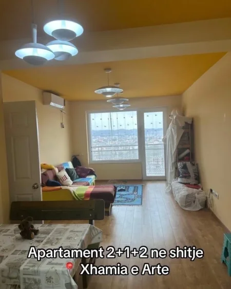 Tirane, shitet apartament 2+1 Kati 4, 95 m² (Xhamia e Arte)